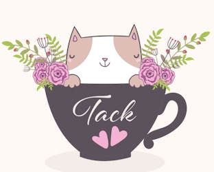 Lycklig katt