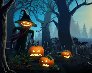 Halloweenkväll